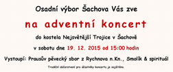 Adventní koncert v Šachově