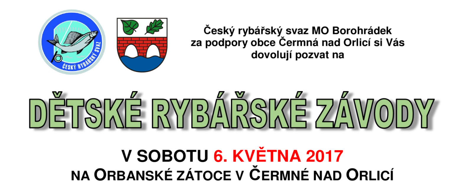 Dětské rybýřské závody Orban 2017